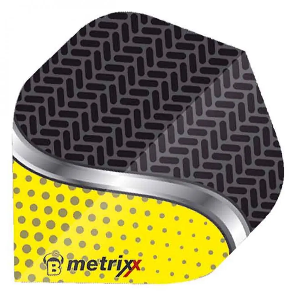 Plumas Bulls Darts DE Metrixx Standard Yellow50103