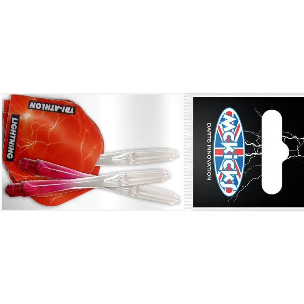 Sistema Cañas + Pluma Mckicks Thunder Lightning Red Flight Shaft SetMK-35101 vista 3