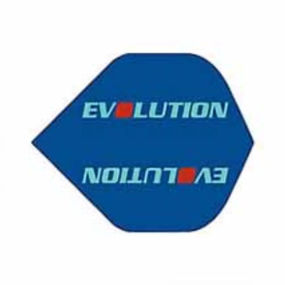 Plumas Evolution Standard Azul vista 2