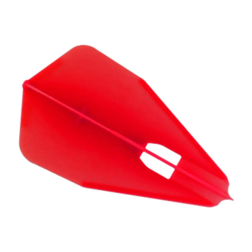 Plumas Champagne Flight Bullet Rojo vista 3