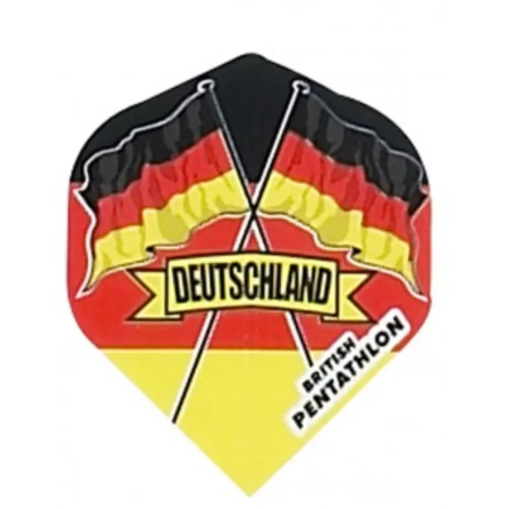 Plumas Pentathlon Standard Bandera Alemania2401