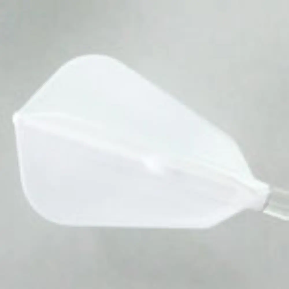 Plumas Fit Flight Air Fantail Blanca F-Shape vista 3
