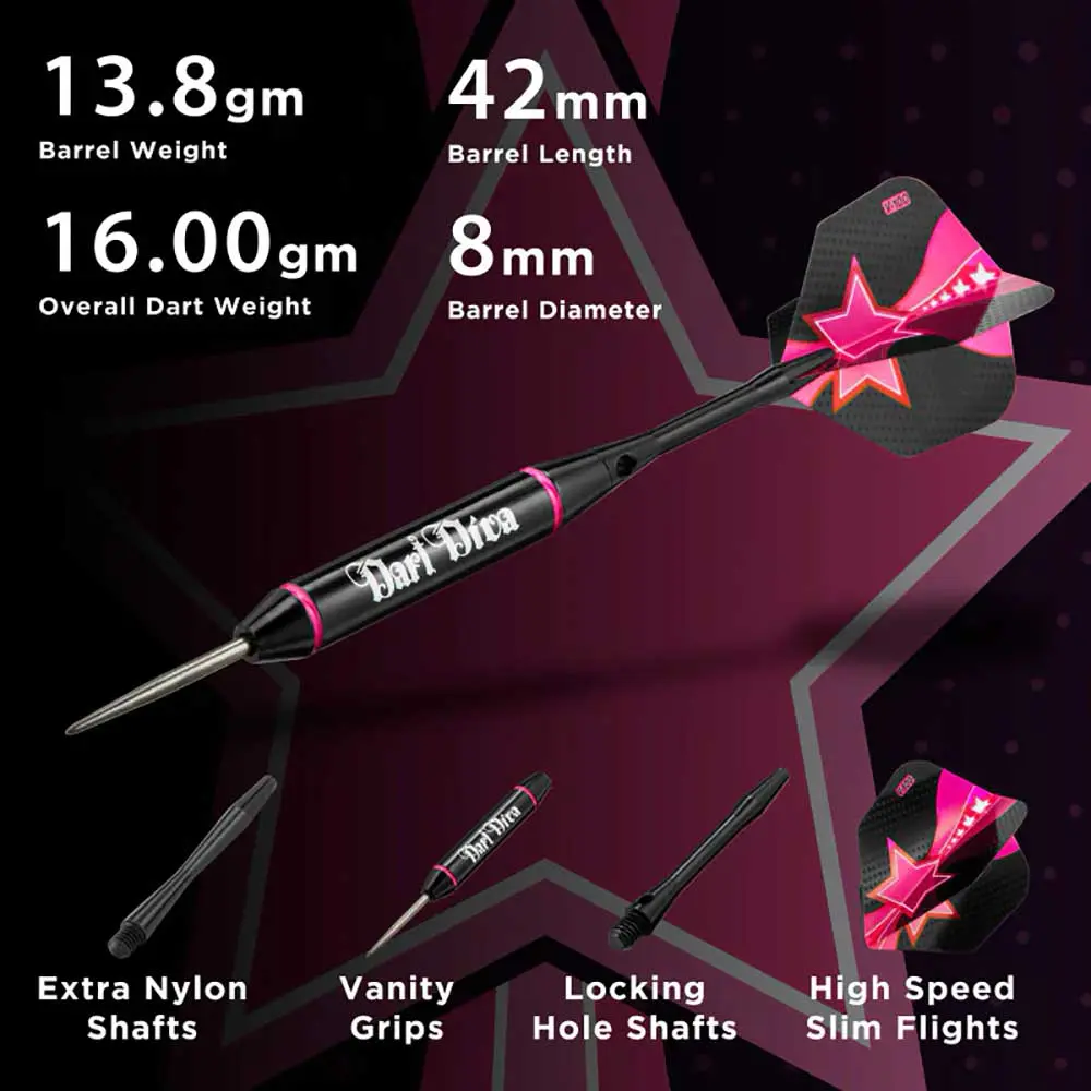 Dardos Viper Darts Viper Vanity Laton 22gr22-1903-22 vista 3