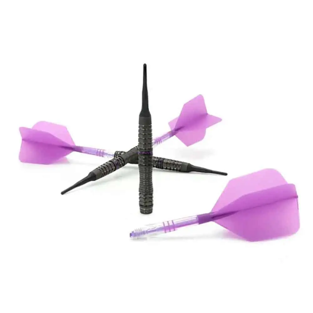 Dardos Cuesoul Engine V2 Purple Hope Soft tip 90% Tungsteno 20g Profesionales vista 3