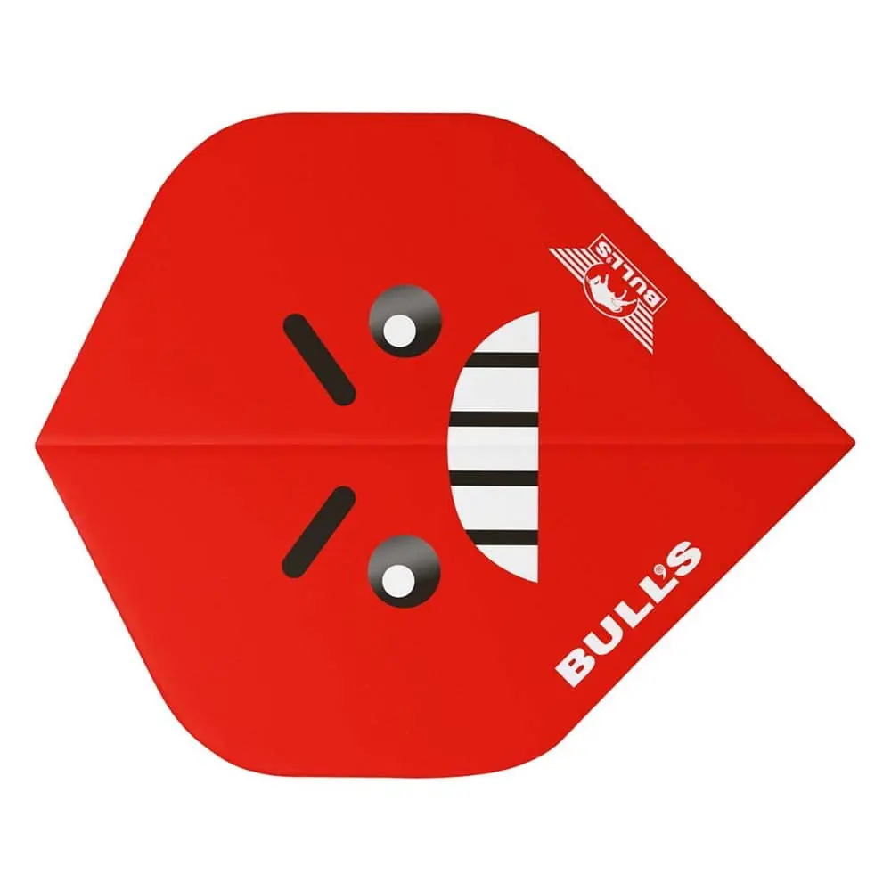 Plumas Bulls Darts Smiley 100 Angry Standard50891 vista 3