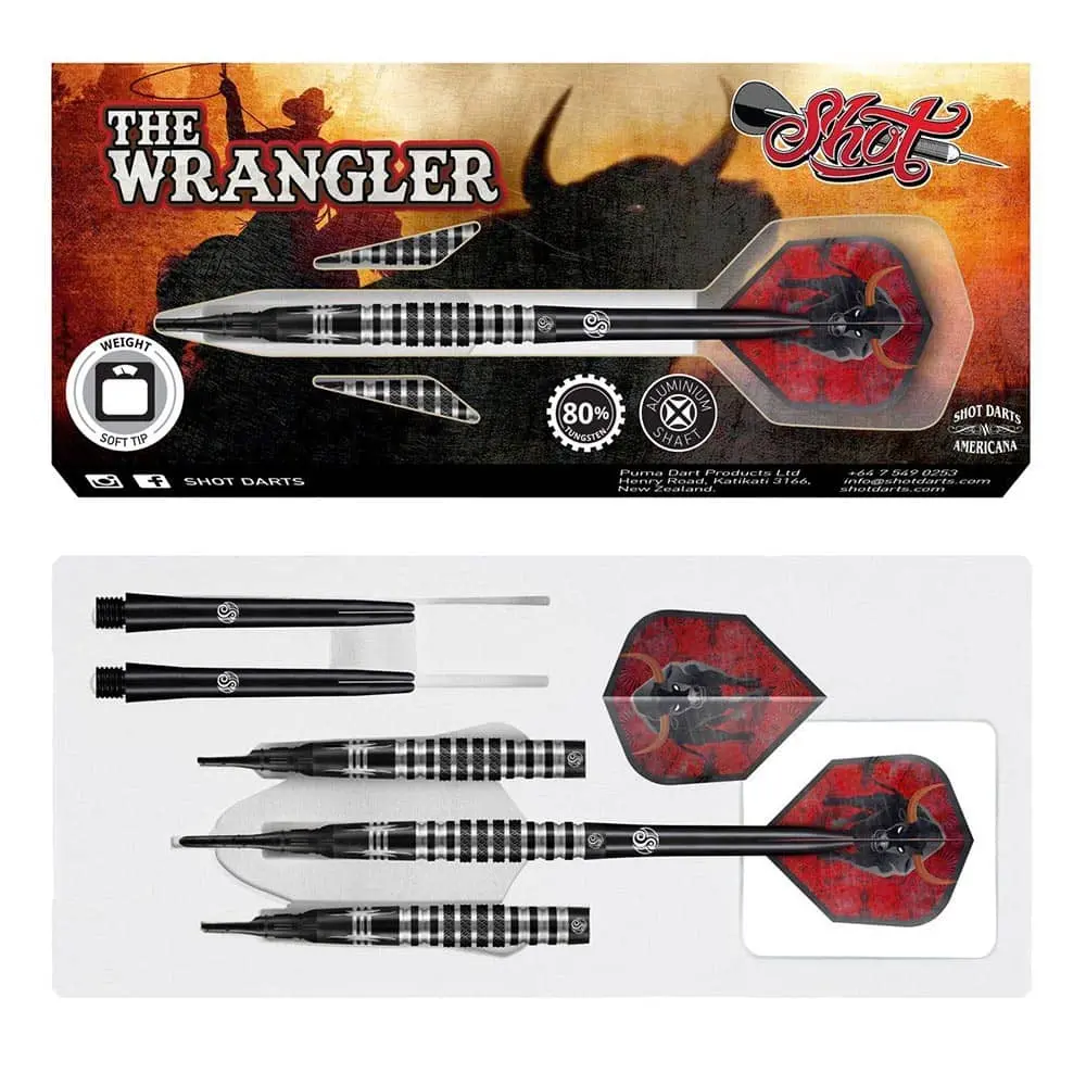Dardos Shot Americana The Wrangler SH- 80% Tungsteno 16.5g Alto Rendimiento vista 4