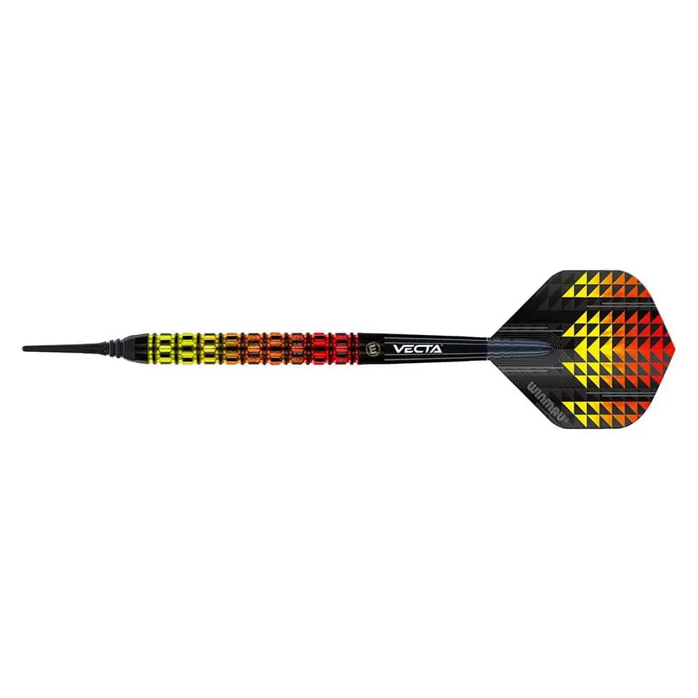Dardos Winmau Firestorm Flame Straight 20 90% Tungsteno 20g Profesionales