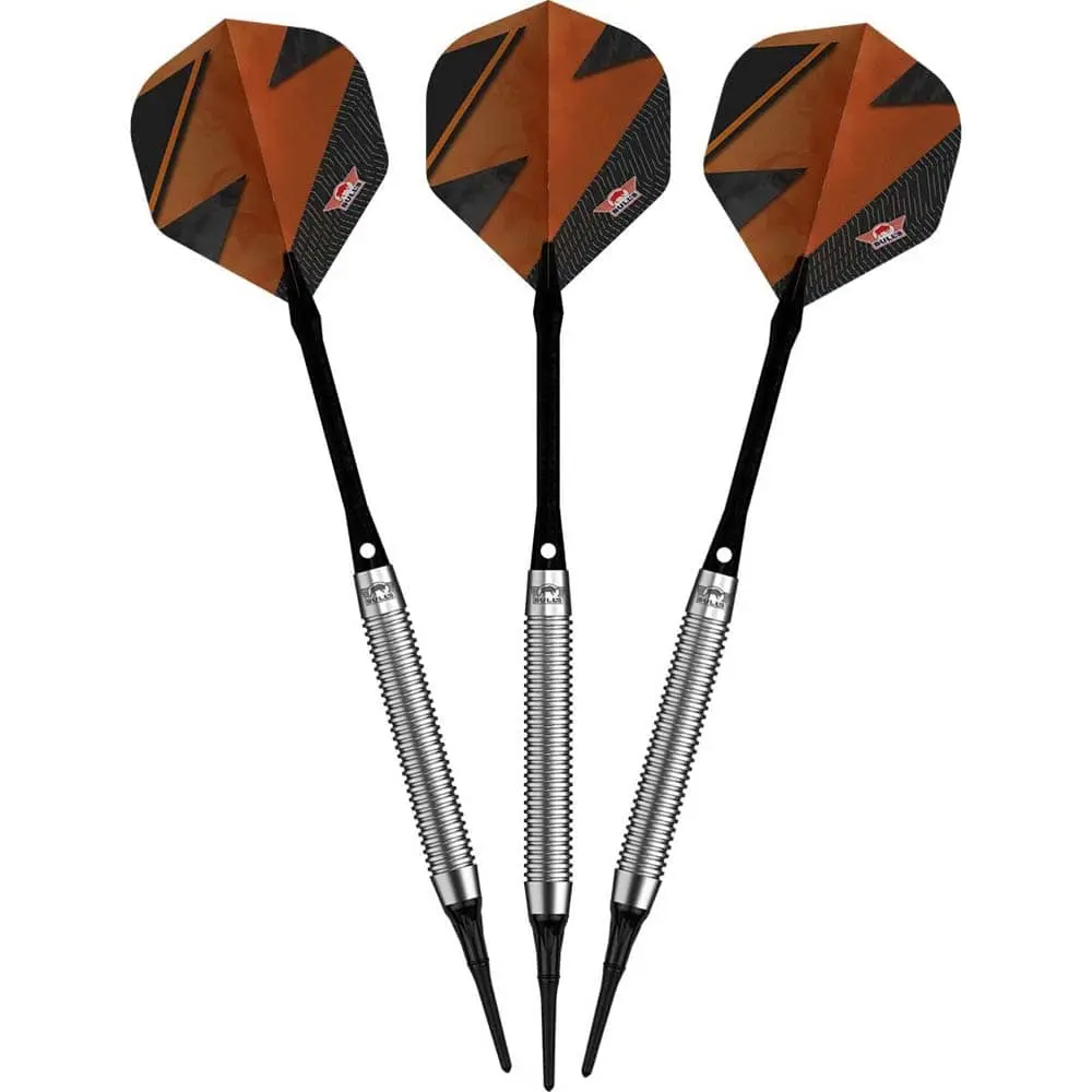 Dardos Bulls DE Lightning Orange 80% Tungsteno 18g Alto Rendimiento vista 3