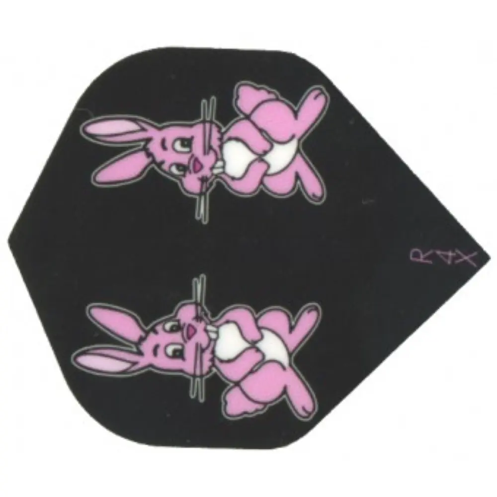 Plumas R4X standard Conejo fondo negro McR4X-216 vista 3