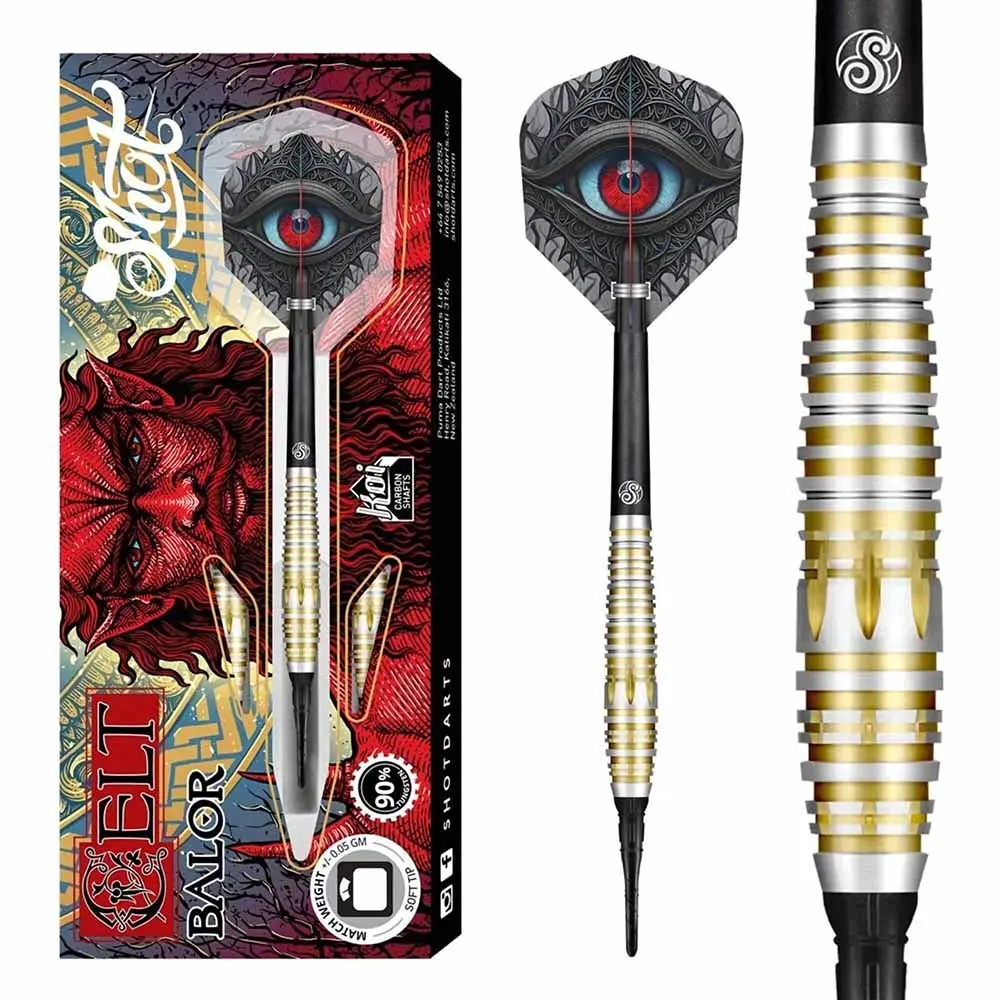 Dardos Shot Celt Balor 90% Tungsteno 20g Profesionales vista 3