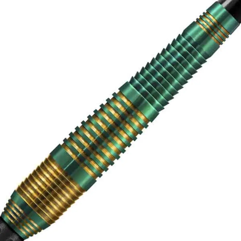 Dardos Harrows Darts Vivid Brass Green Latón 18g Iniciación vista 2