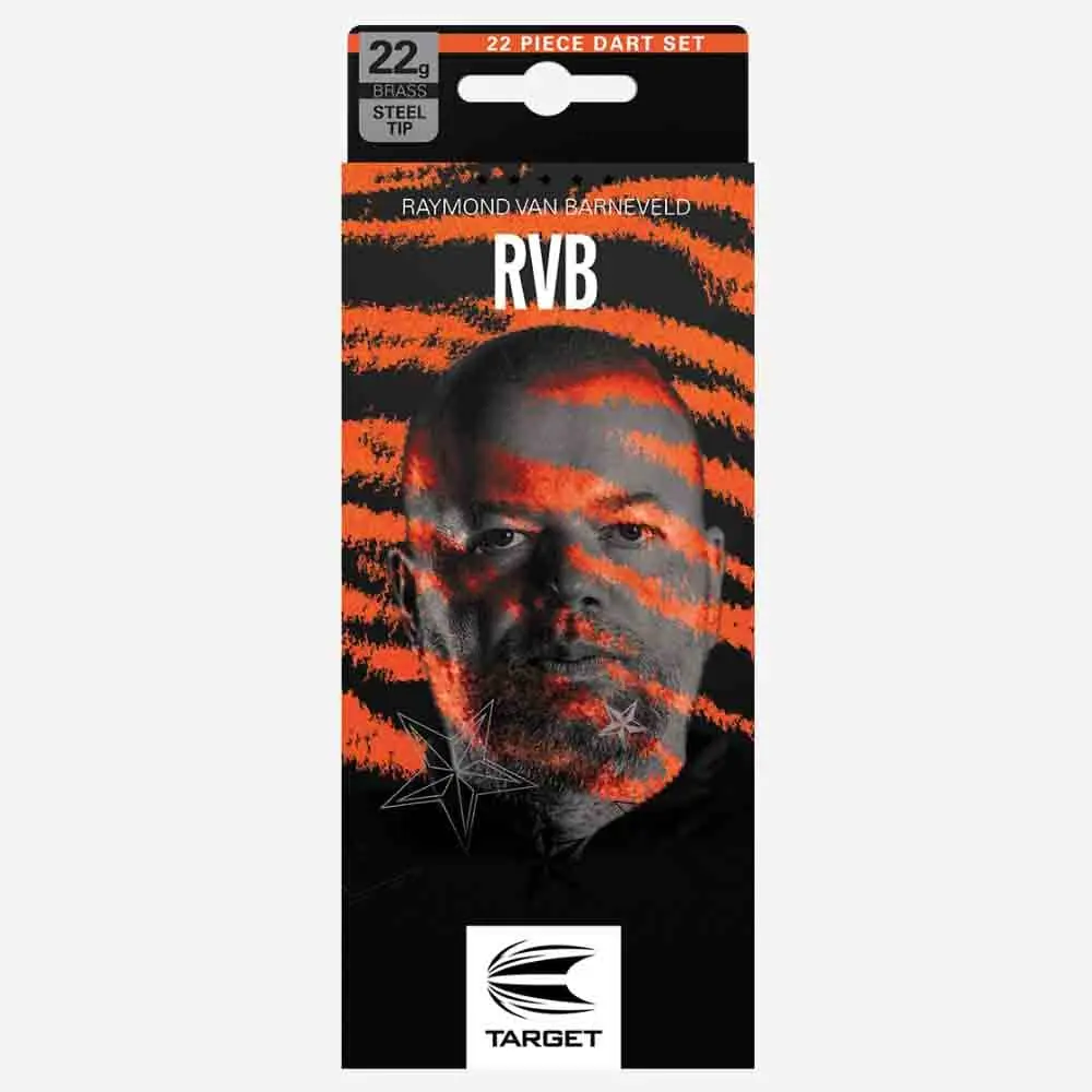 Dardos Target Raymond Van Barneveld RVB Brass 22gr170014 vista 3