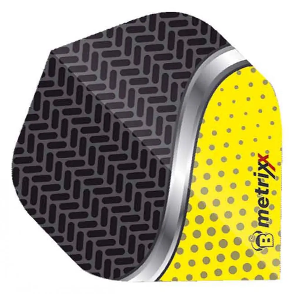 Plumas Bulls Darts DE Metrixx Standard Yellow50103 vista 3