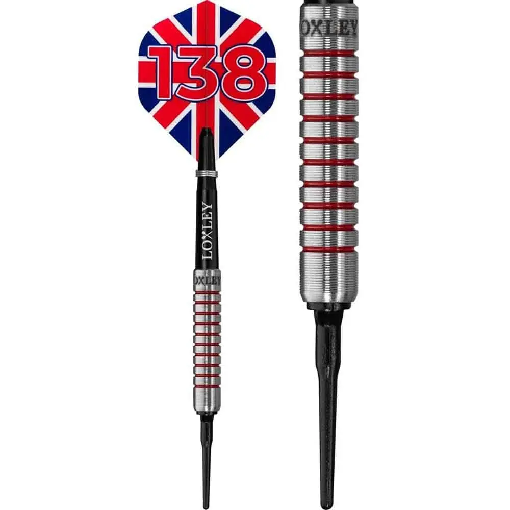 Dardos Loxley Darts Keith Deller Punta Plastico 90% Tungsteno 17g Profesionales vista 3