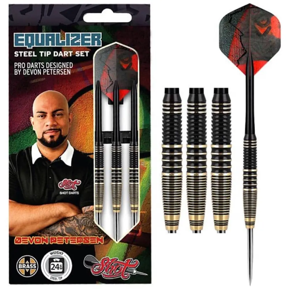 Dardos Shot Devon Petersen Equalizer Latón 24grSH-EQST vista 4