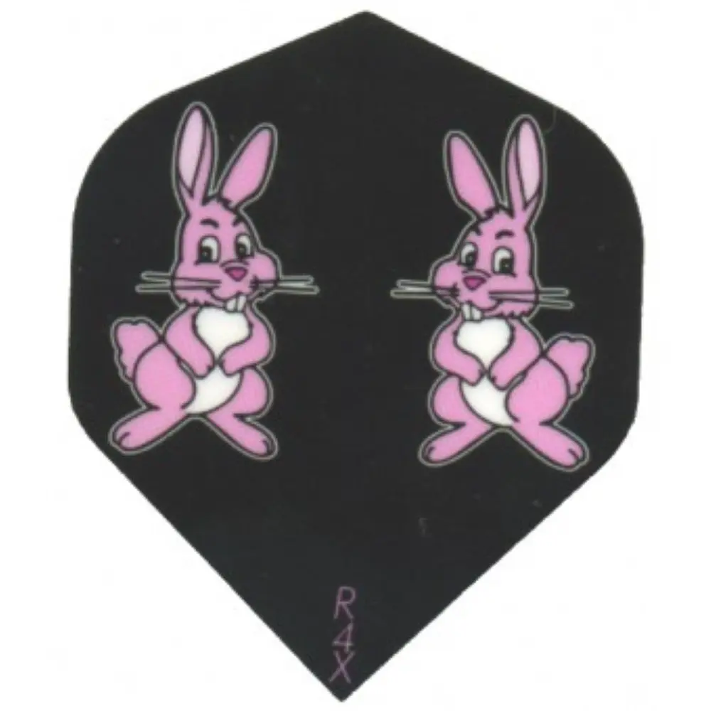 Plumas R4X standard Conejo fondo negro McR4X-216