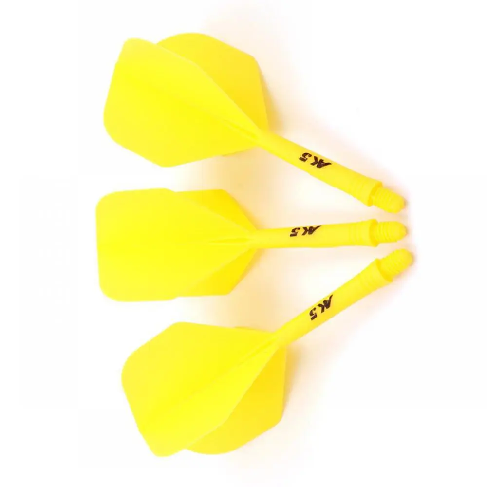 Plumas Cuesoul Flights AK5 Shape L AmarillaCSAK-57YS-L vista 3
