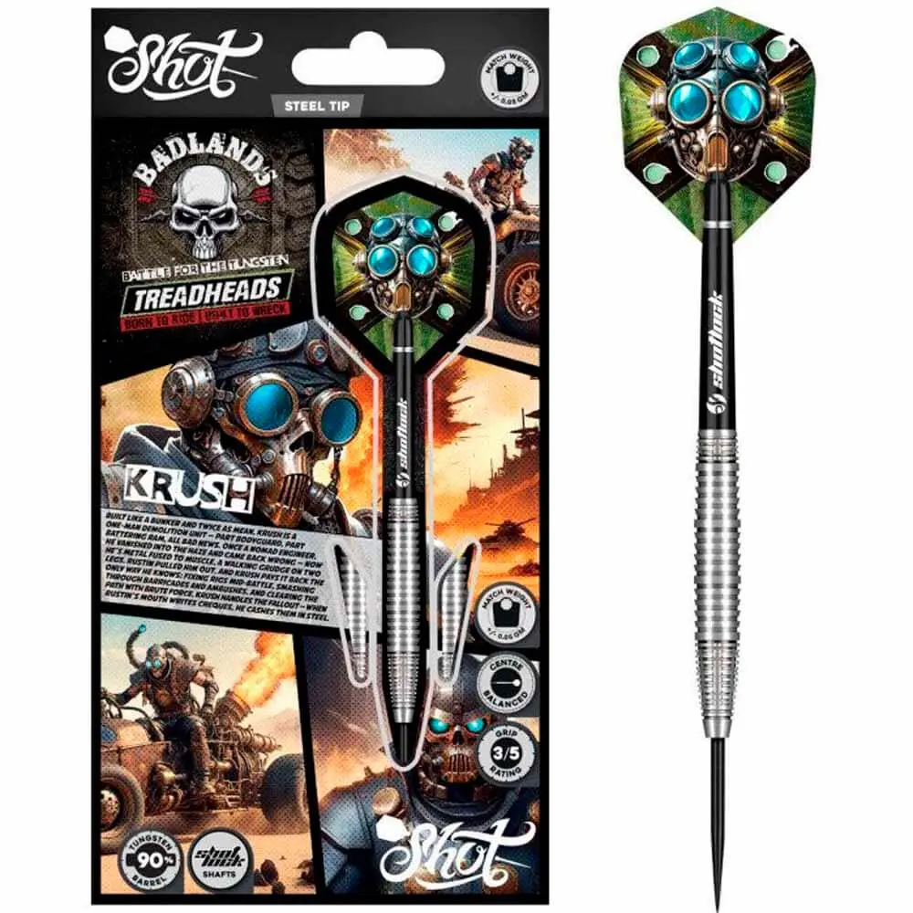 Dardos Shot Badlands Krush P.Metal 90% 24grSH-BKST-24 vista 2