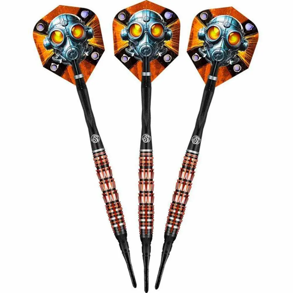 Dardos Shot Badlands Rustin P.Plastico SH- 90% Tungsteno 20g Profesionales vista 4