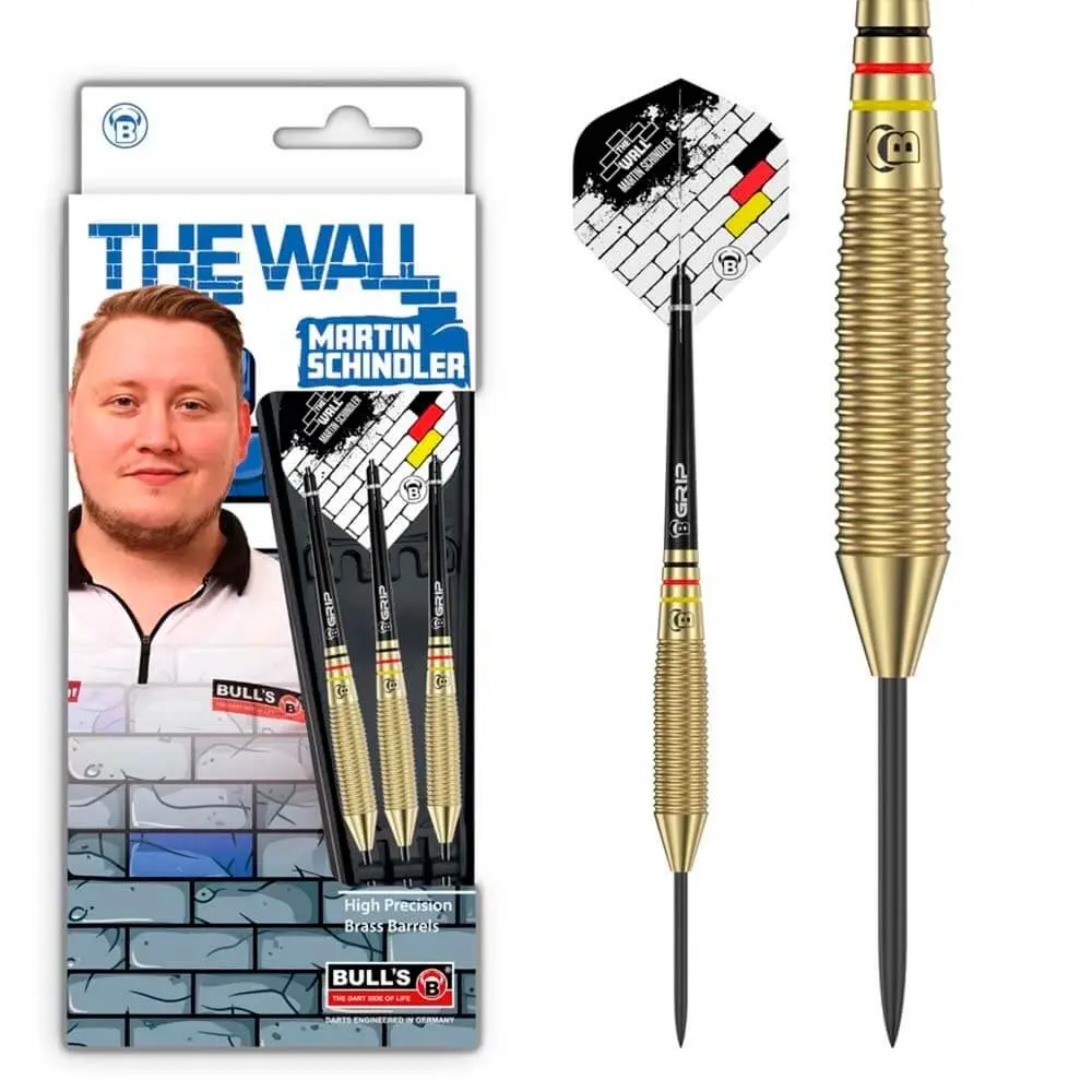 Dardos Bulls Darts DE Martin Schindler Latón 23gr12133 vista 2