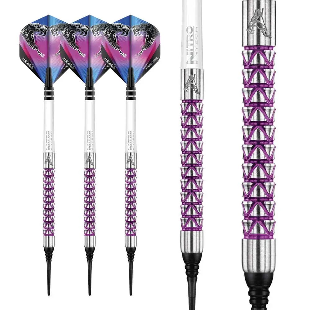 Dardos Red Dragon Peter Wright Snakebite Vyper Soft 90% Tungsteno 22g Profesionales vista 3