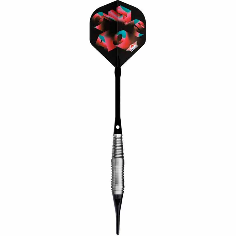 Dardos Bulls Darts Chaos Pink P.Plastico 90% Tungsteno 20g Profesionales vista 4