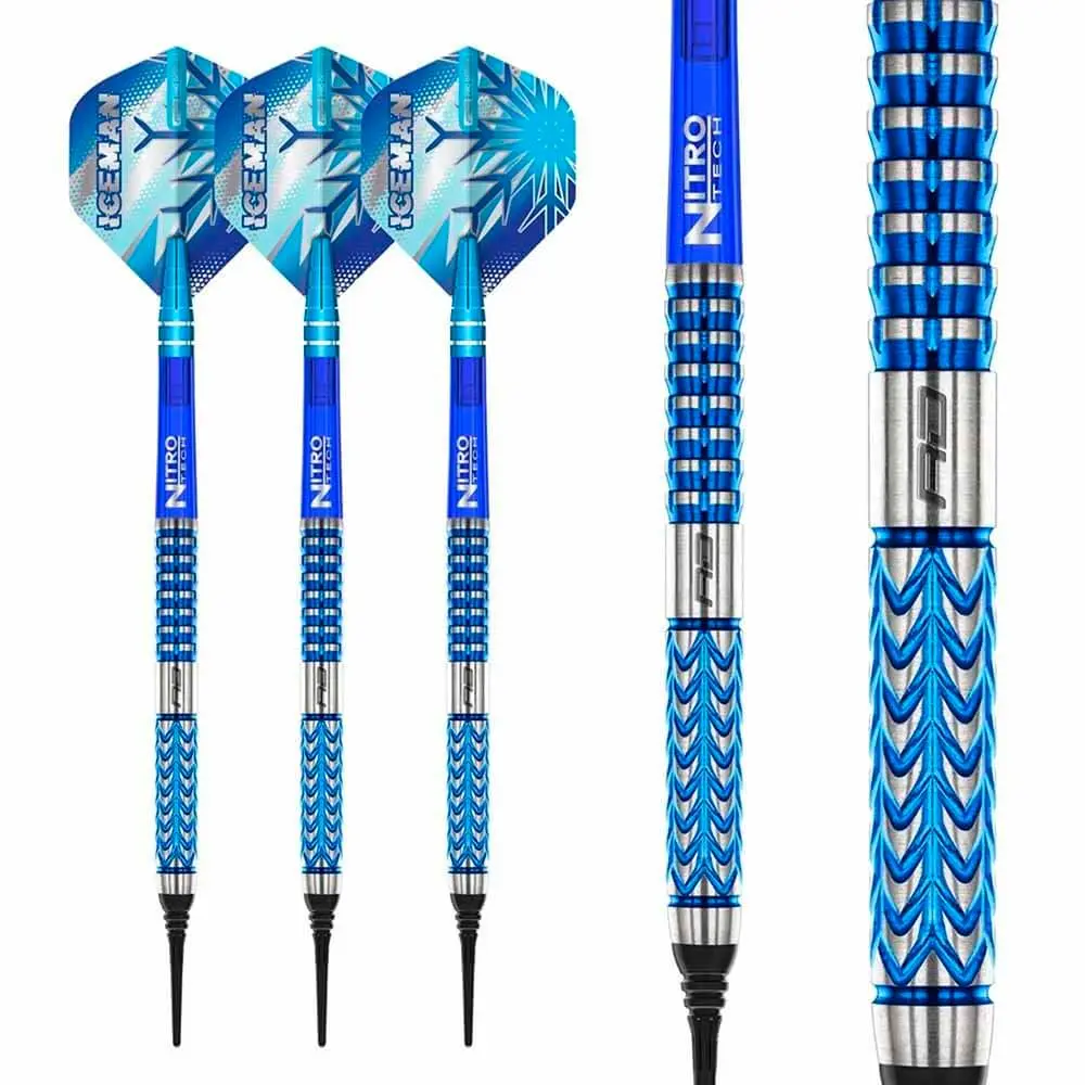 Dardos Red Dragon Gerwyn Price Glacier 90% Tungsteno 20g Profesionales vista 4