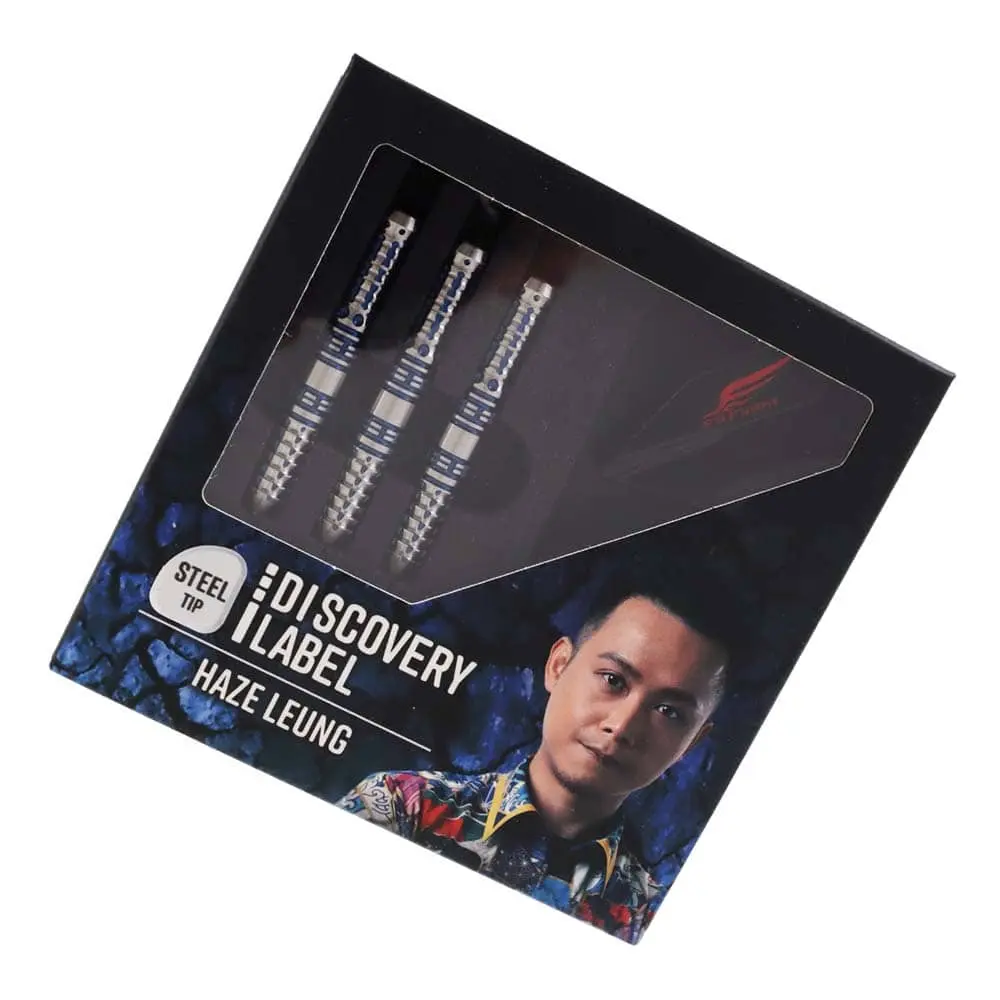 Dardos Cosmo Darts Discovery Label Haze Leung 90% 21g vista 4