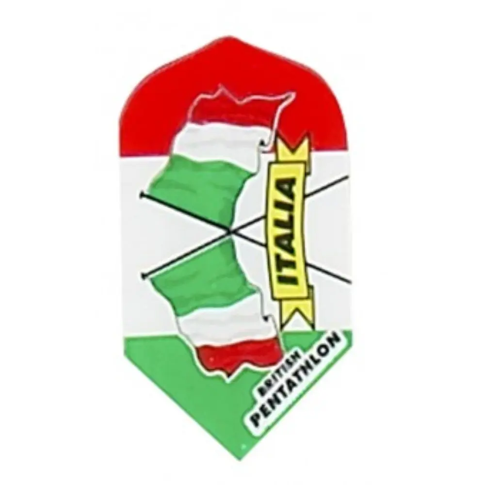 Plumas Pentathlon Slim Bandera Italia2473