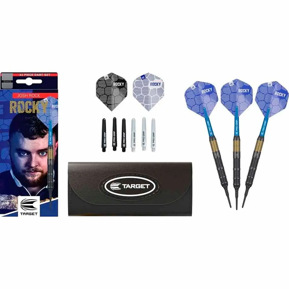 Dardos Target Darts Josh Rock Brass 18g vista 6