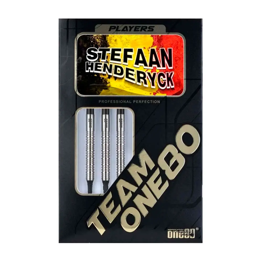 Dardos One80 Stefaan Henderyck Soft 90% Tungsteno 18g Profesionales vista 3