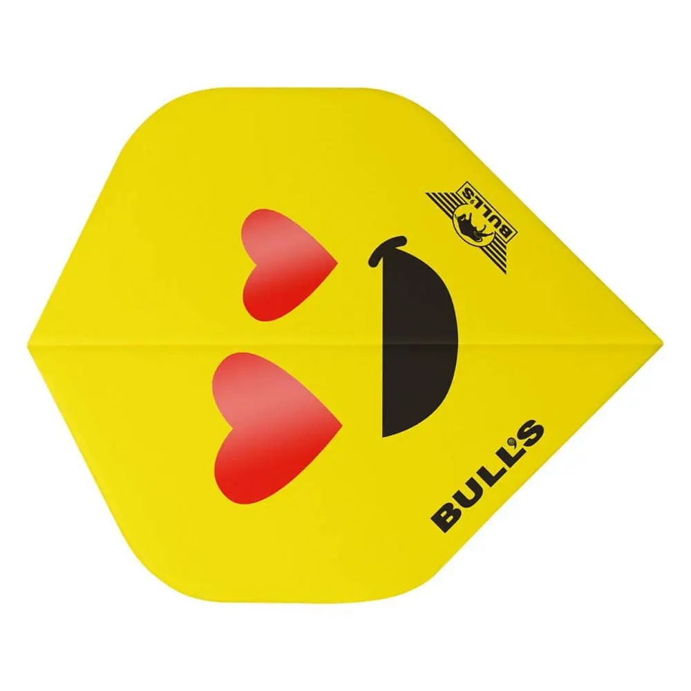 Plumas Bulls Darts Smiley 100 Heart-eyes Standard50892 vista 3