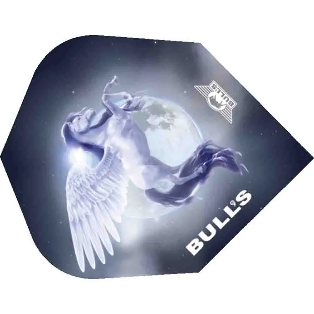 Plumas Bulls Darts Powerflite No6 Pegasus Blue50868 vista 3