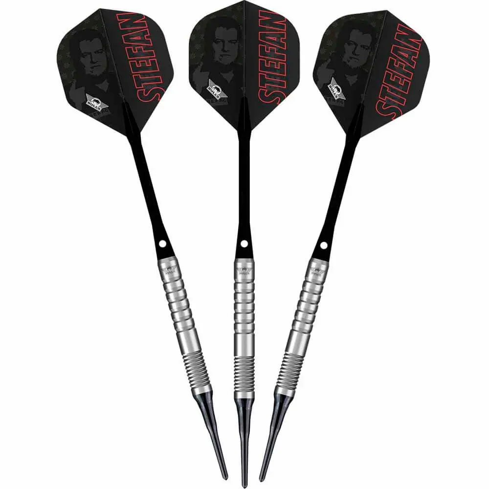 Dardos Bulls Darts Stefan Bellmont P.Plastico 80% Tungsteno 18g Alto Rendimiento vista 4