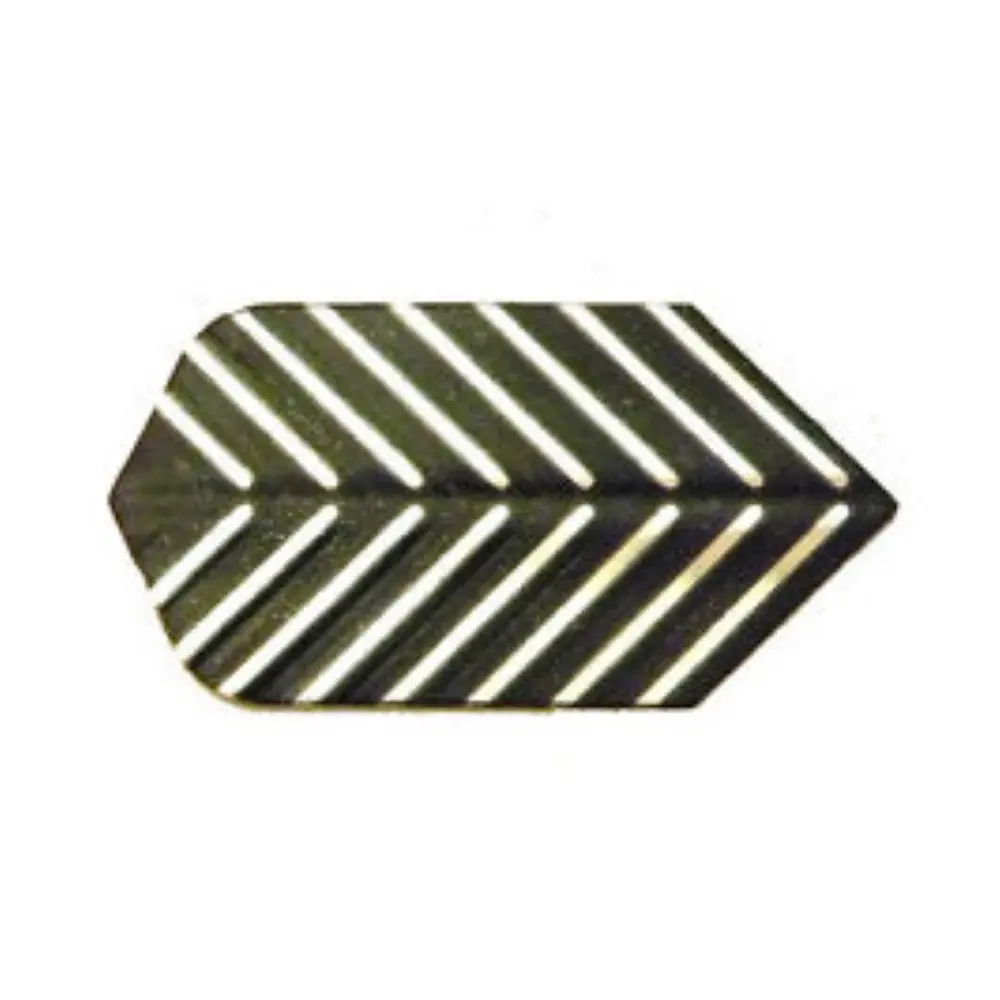 Plumas Amerithon Slim ribtex negro rallas platas3290 vista 3