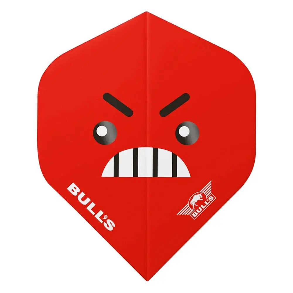 Plumas Bulls Darts Smiley 100 Angry Standard50891