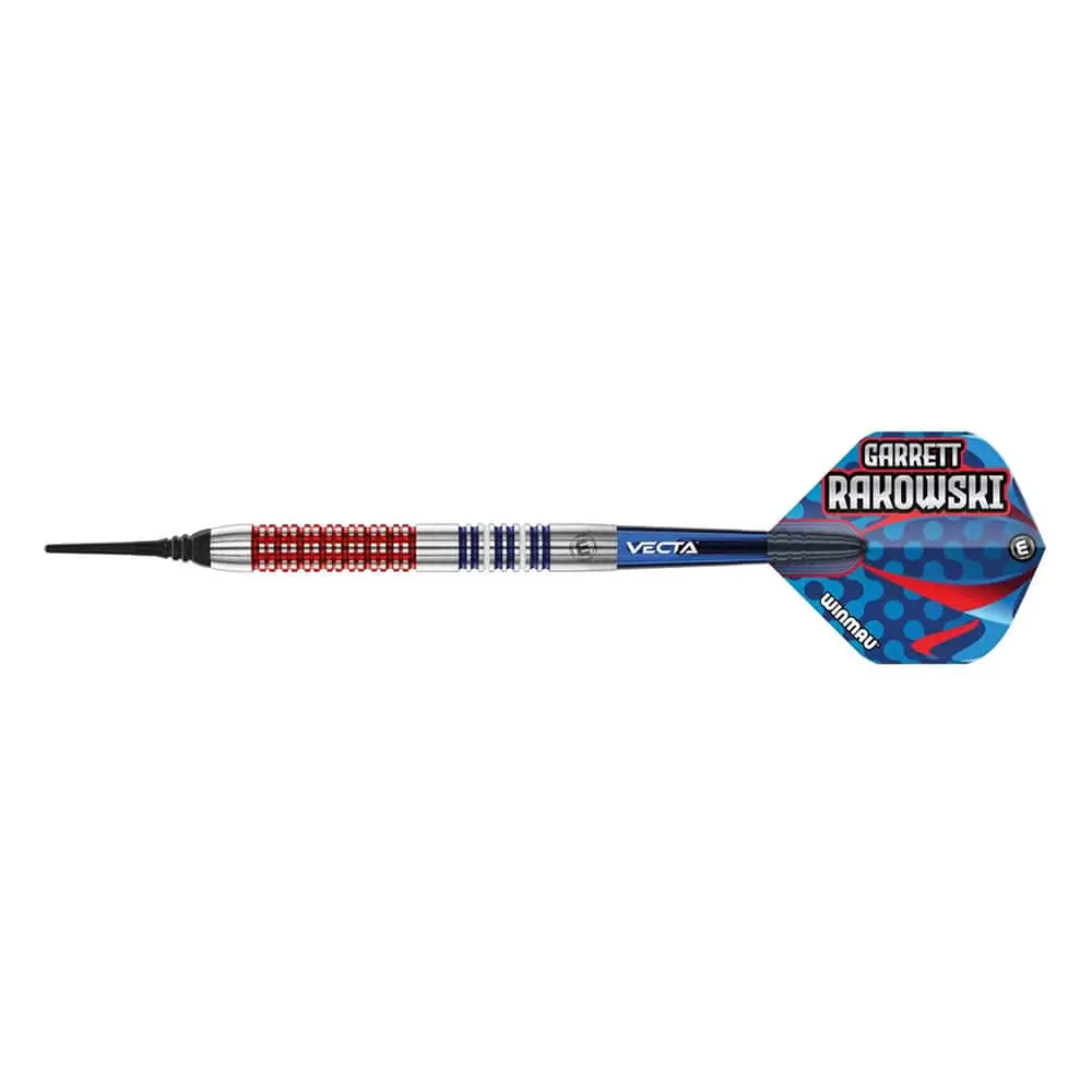 Dardos Winmau Garrett Rakowski 20 90% Tungsteno 20g Profesionales