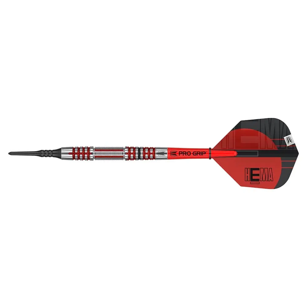 Dardos Target Hema 11 Soft Tip 90% Tungsteno 21g Profesionales