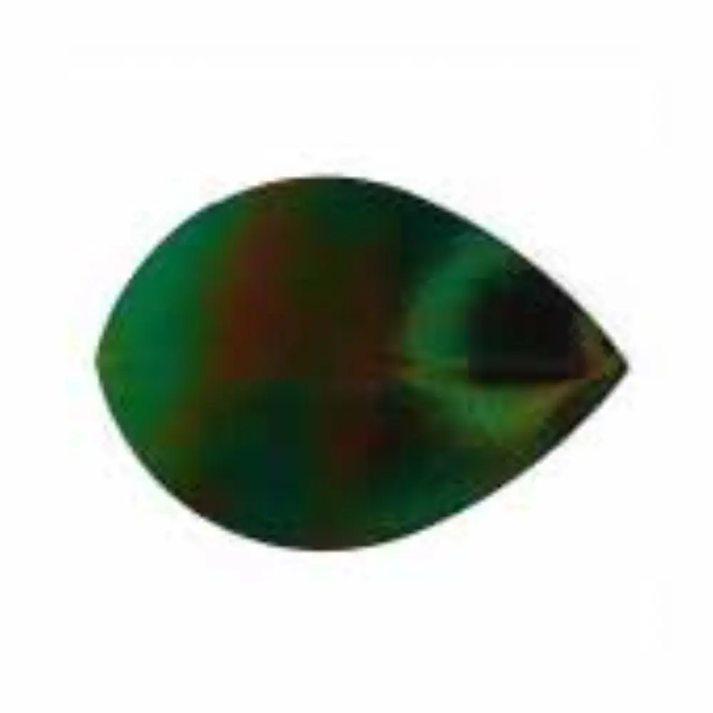 Plumas Iridescent Smooth Oval Roja vista 3