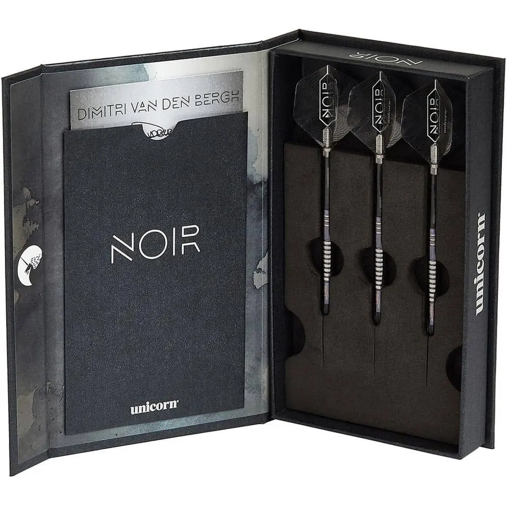 Dardos Unicorn Noir Dimitri van den Bergh 90% Tungsteno 20g Profesionales vista 4