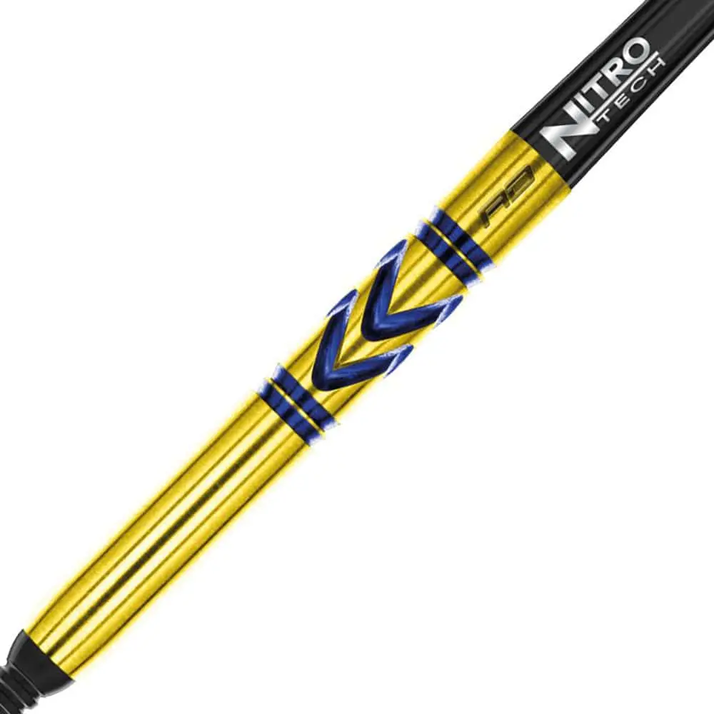 Dardos Red Dragon Gerwyn Price Avalache Gold 90% Tungsteno 20g Profesionales vista 2
