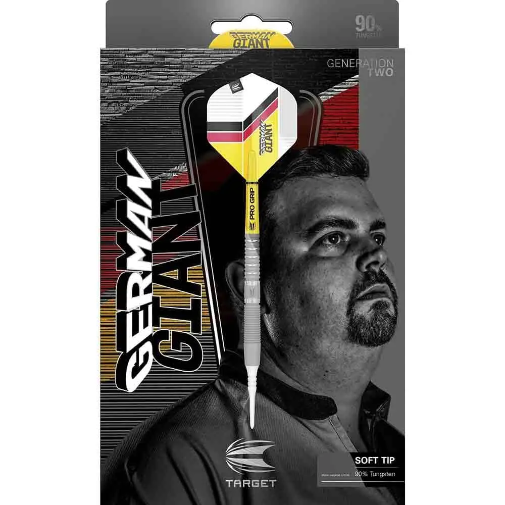 Dardos Target Darts Gabriel Clemens G2 Soft Tip 90% Tungsteno 19g Profesionales vista 4
