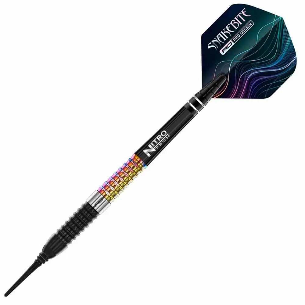 Dardos Red Dragon Snakebite Peter Wright Corra 90% Tungsteno 20g Profesionales