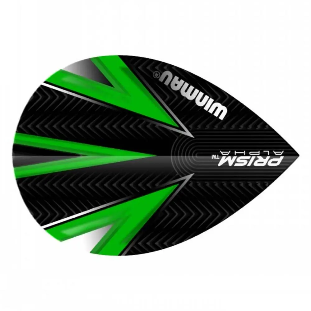 Plumas Winmau Darts Prism Alpha Pear Force Green6915.402 vista 3
