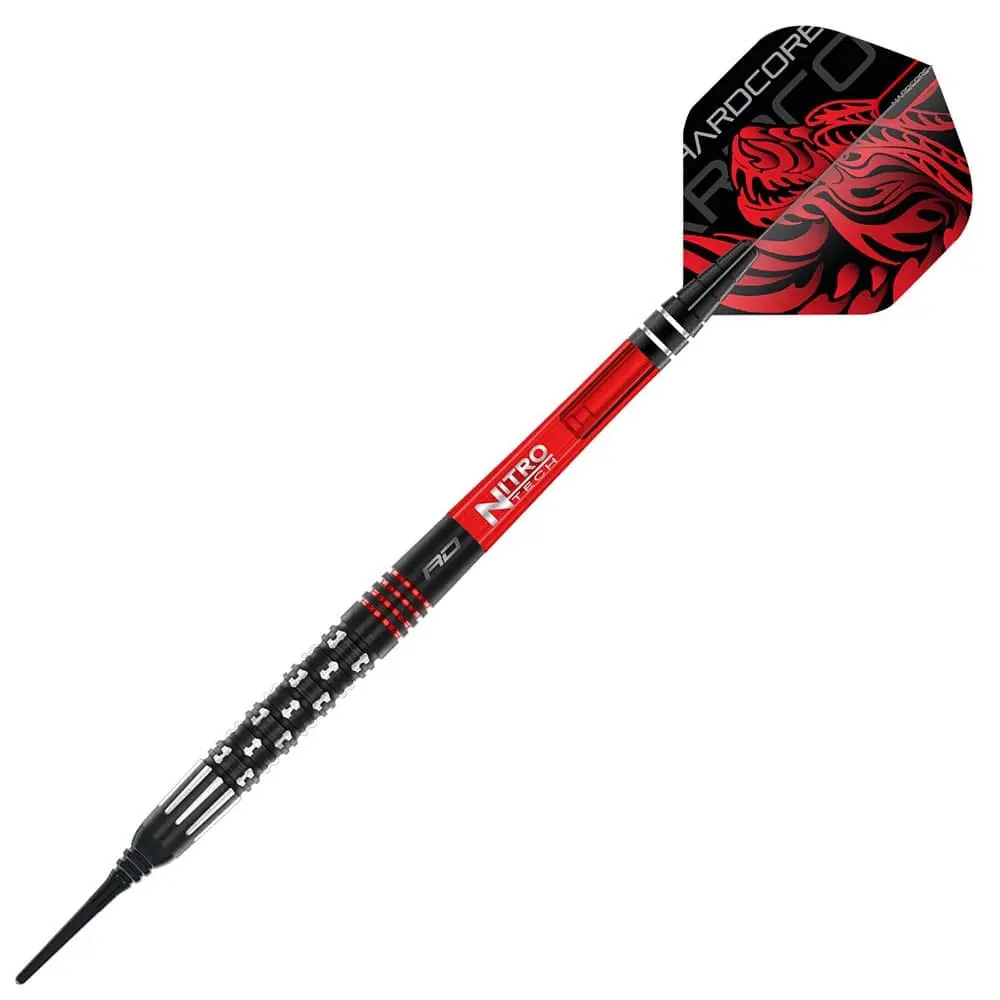 Dardos Red Dragon Jonny Clayton Premier League 90% Tungsteno 20g Profesionales