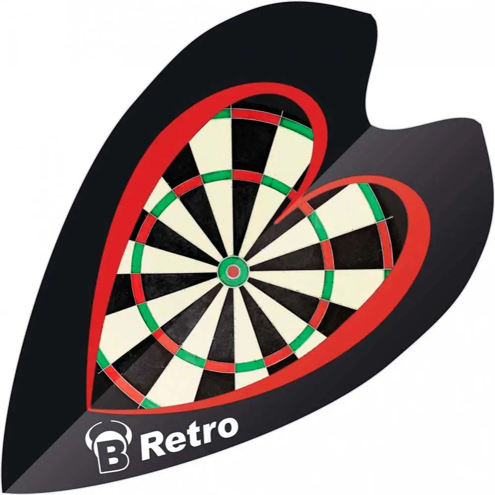 Plumas Bulls Darts DE Retro Mini Love Darts50961