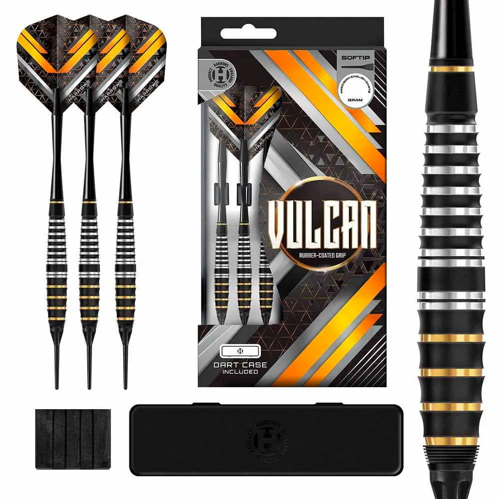 Dardos Harrows Darts Vulcan Brass Latón 18g Iniciación vista 4