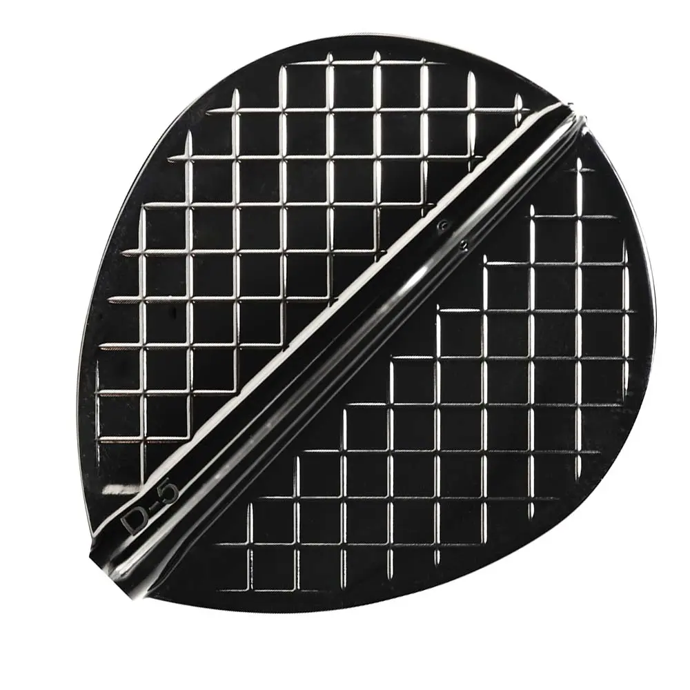 Plumas Cosmo Darts Flights Flight Pro D-5 Black vista 3