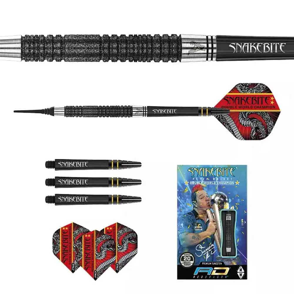 Dardos Red Dragon Peter Wright Double WC SE 85% Tungsteno 20g Alto Rendimiento vista 5