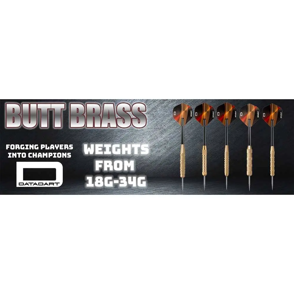 Dardos Datadart Modelo Butt Brass 22g vista 5